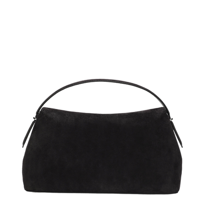 T-lock Bag Brown Espresso in Suede Leather - Image 2