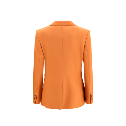 Straight-cut wool gabardine blazer - Image 2