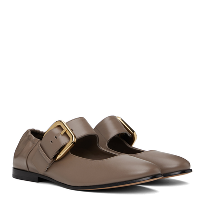Round Toe Elastic Strap Shoes - Image 2