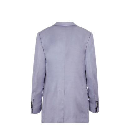 Soft Fluid Twill Boyfriend Jacket - Image 4