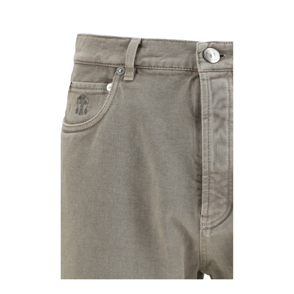 Garment-dyed denim Pants - Image 3