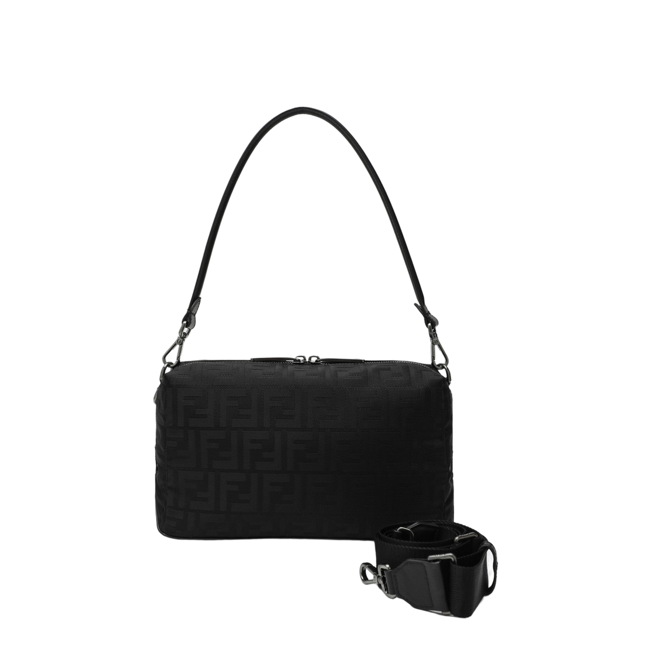 Medium Fabric Black Bag - Image 1