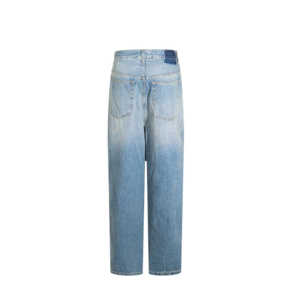 Light Blue Cotton Jeans - Image 3
