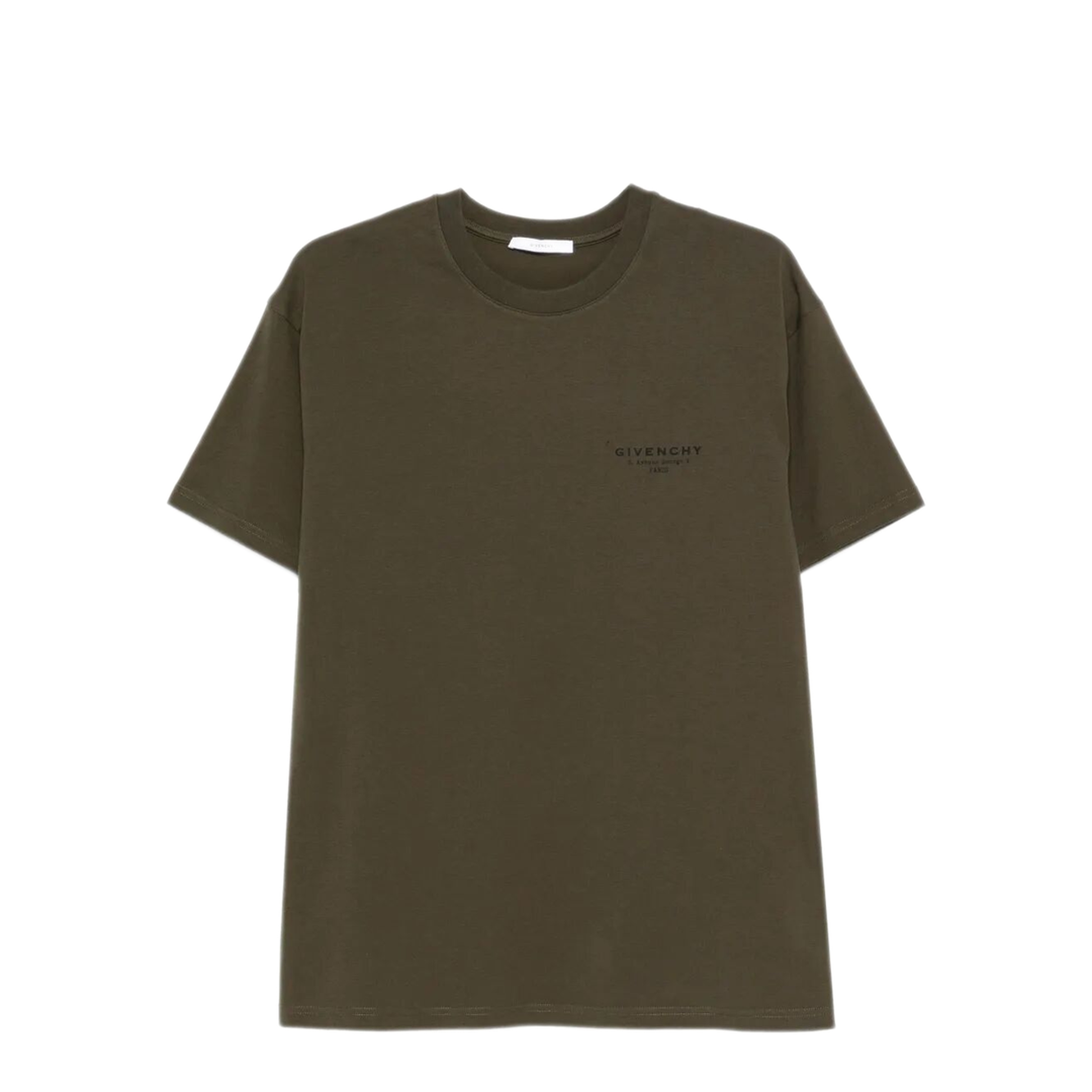 Cotton T-Shirt With Stamp Print - Image 1