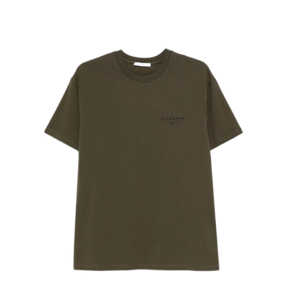 Cotton T-Shirt With Stamp Print - Image 1