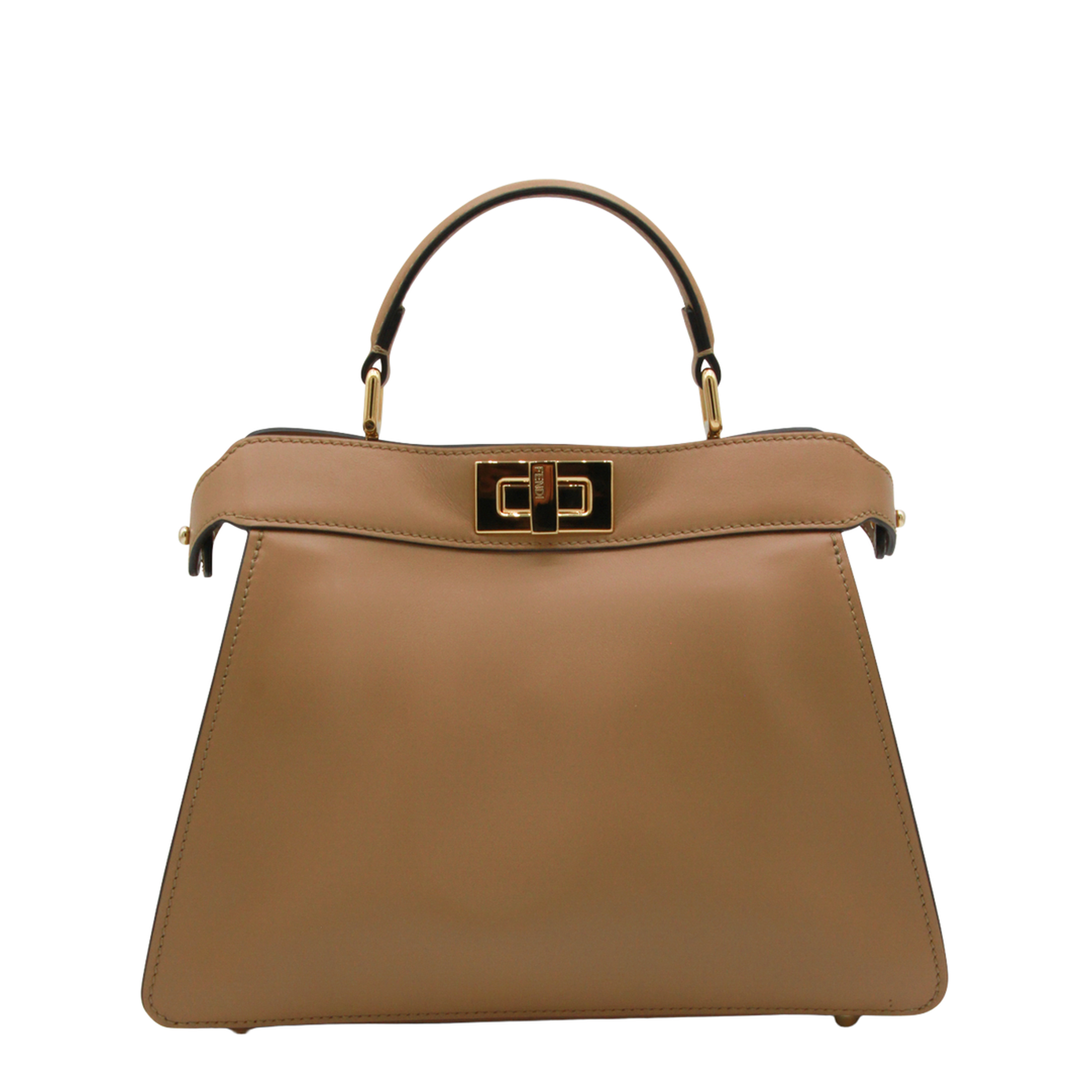 Peekaboo ISeeU Small Leder Beige - Image 1