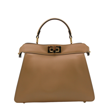 Peekaboo ISeeU Small Leder Beige - Image 1