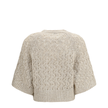 Open-knit Construction Sweater - Image 2