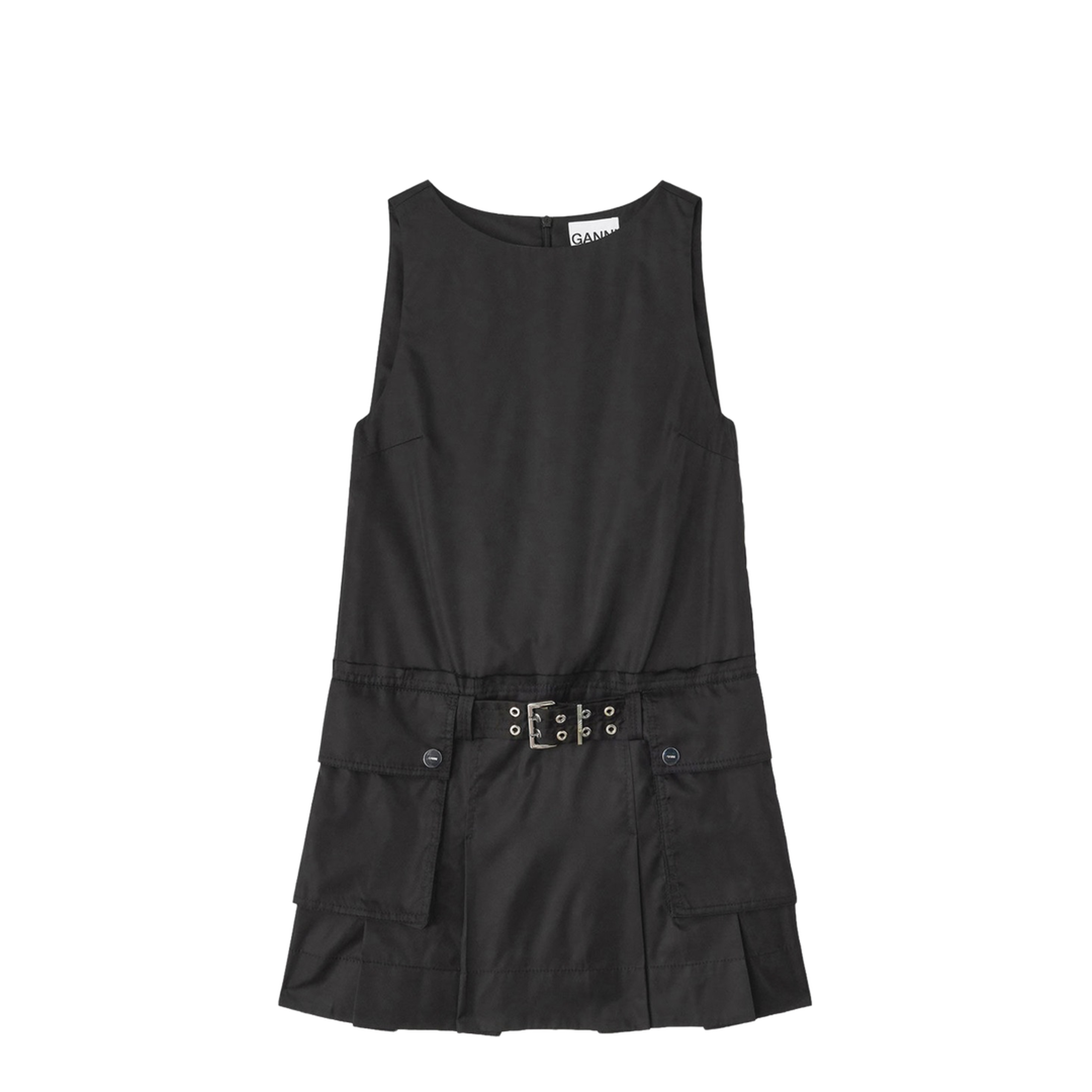 Mini Dress with Belt - Image 1