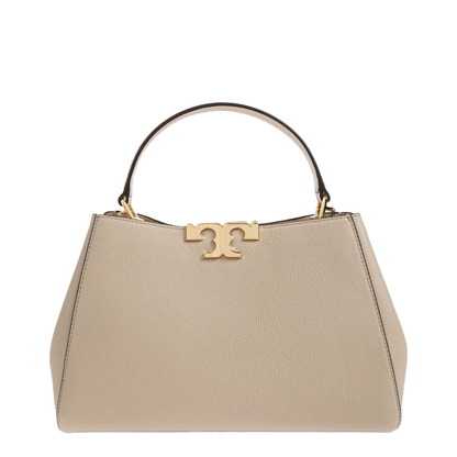Eleanor Pebble Satchel Light Stone - Image 1