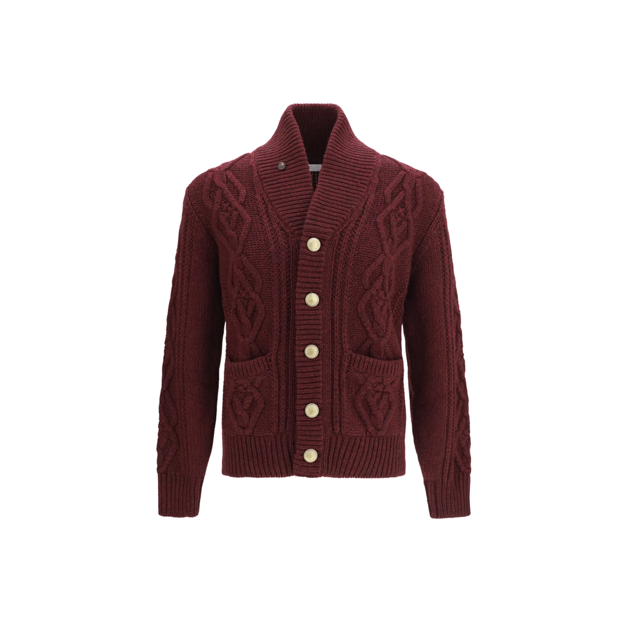 Cable-knit Cashmere Cardigan - Image 1