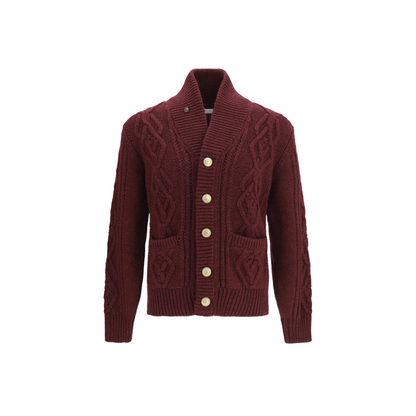 Cable-knit Cashmere Cardigan - Image 1