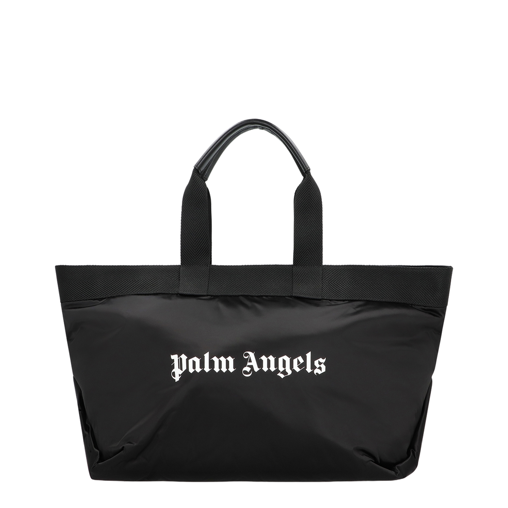 Nylon Classic Logo Large Tote Bag Black - Image 1
