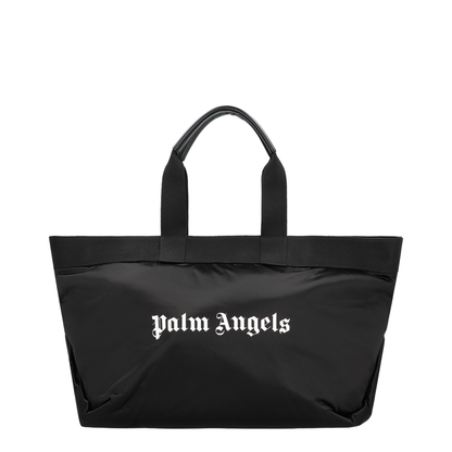 Nylon Classic Logo Large Tote Bag Black - Image 1