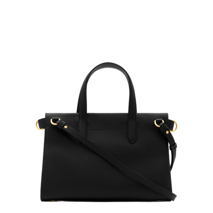 Black Leather Small Cotswolds Handbag - Image 5