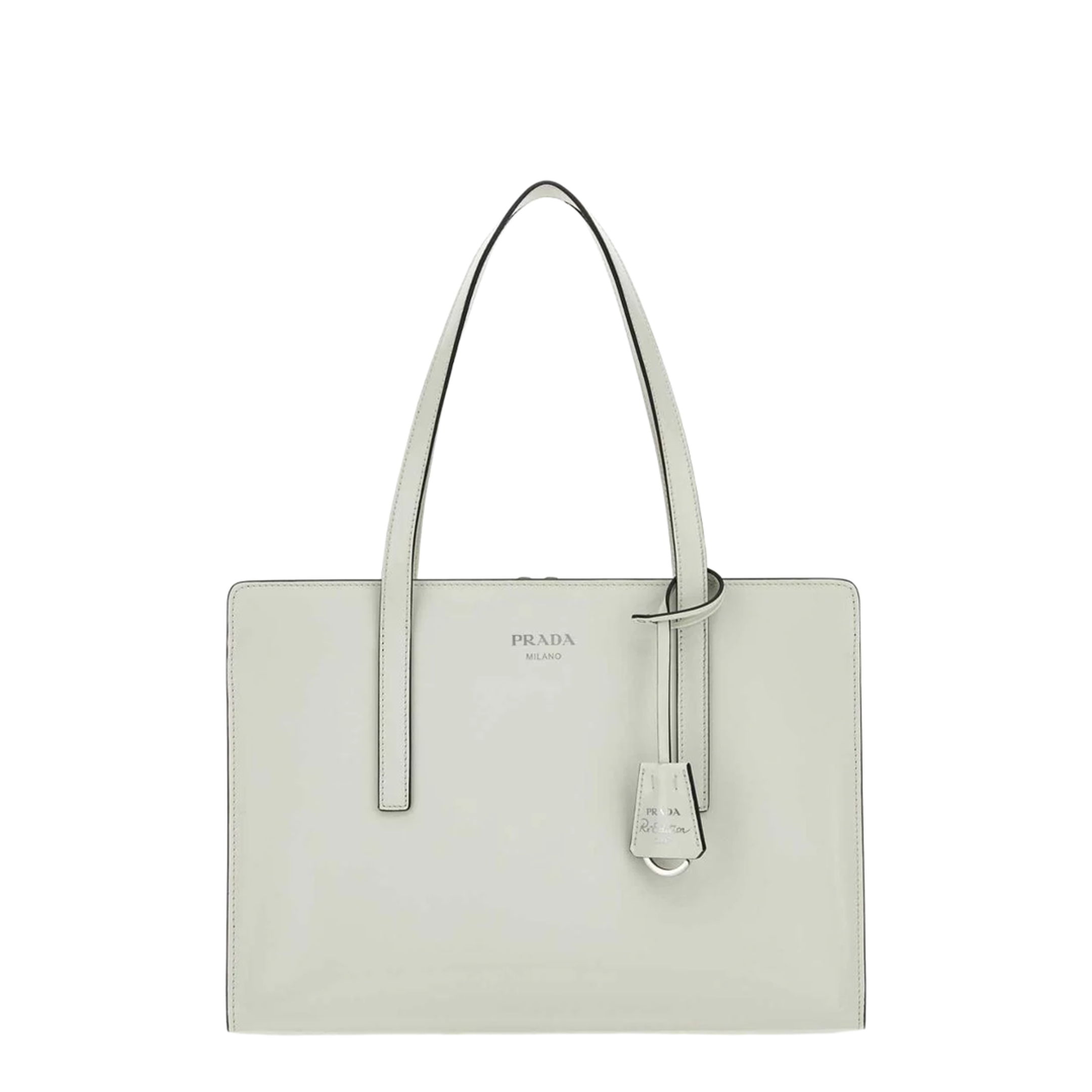 Logo Printed Zipped Tote Bag - Image 1