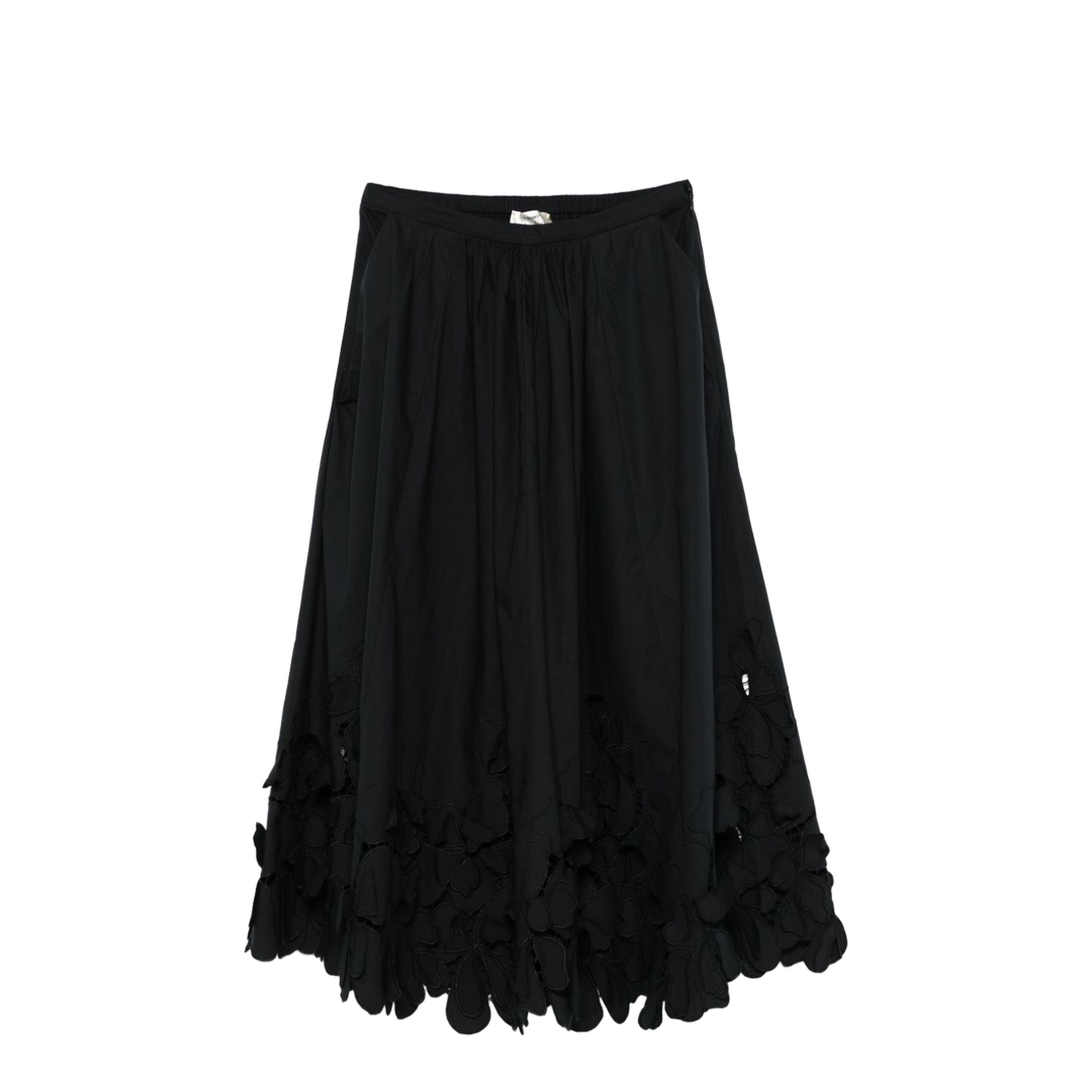 Embroidered Cotton Skirt - Image 1
