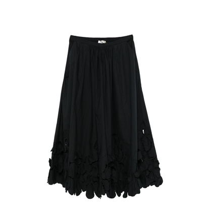Embroidered Cotton Skirt - Image 1