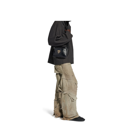 Explorer Shoulder Bag in Black - Image 4