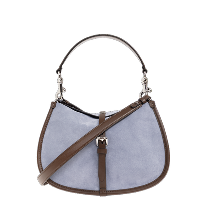 Suede Shoulder Bag - Image 1