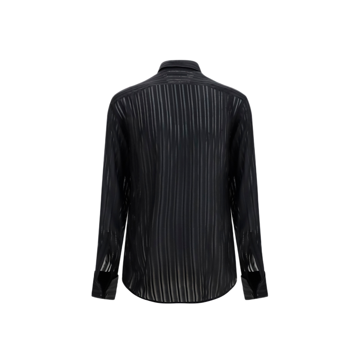 Striped Silk Gauze Shirt - Image 2