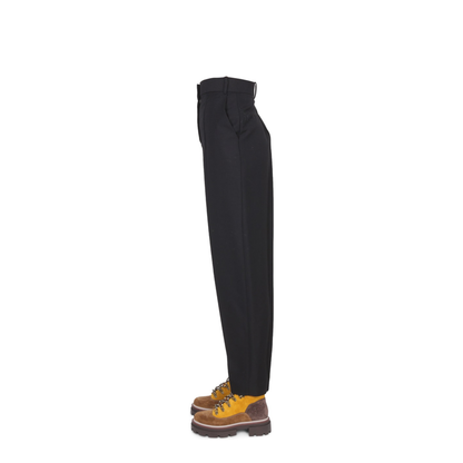 High-rise Trousers - Black - Image 3