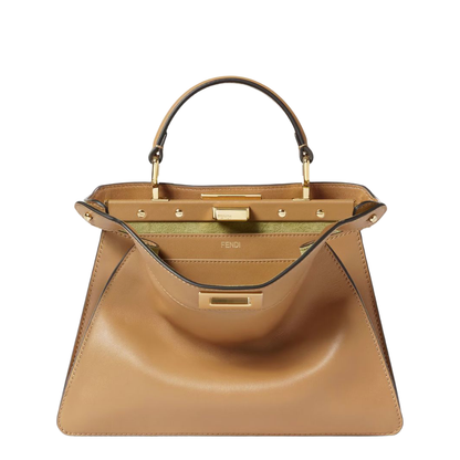 Peekaboo ISeeU Small Leder Beige - Image 3