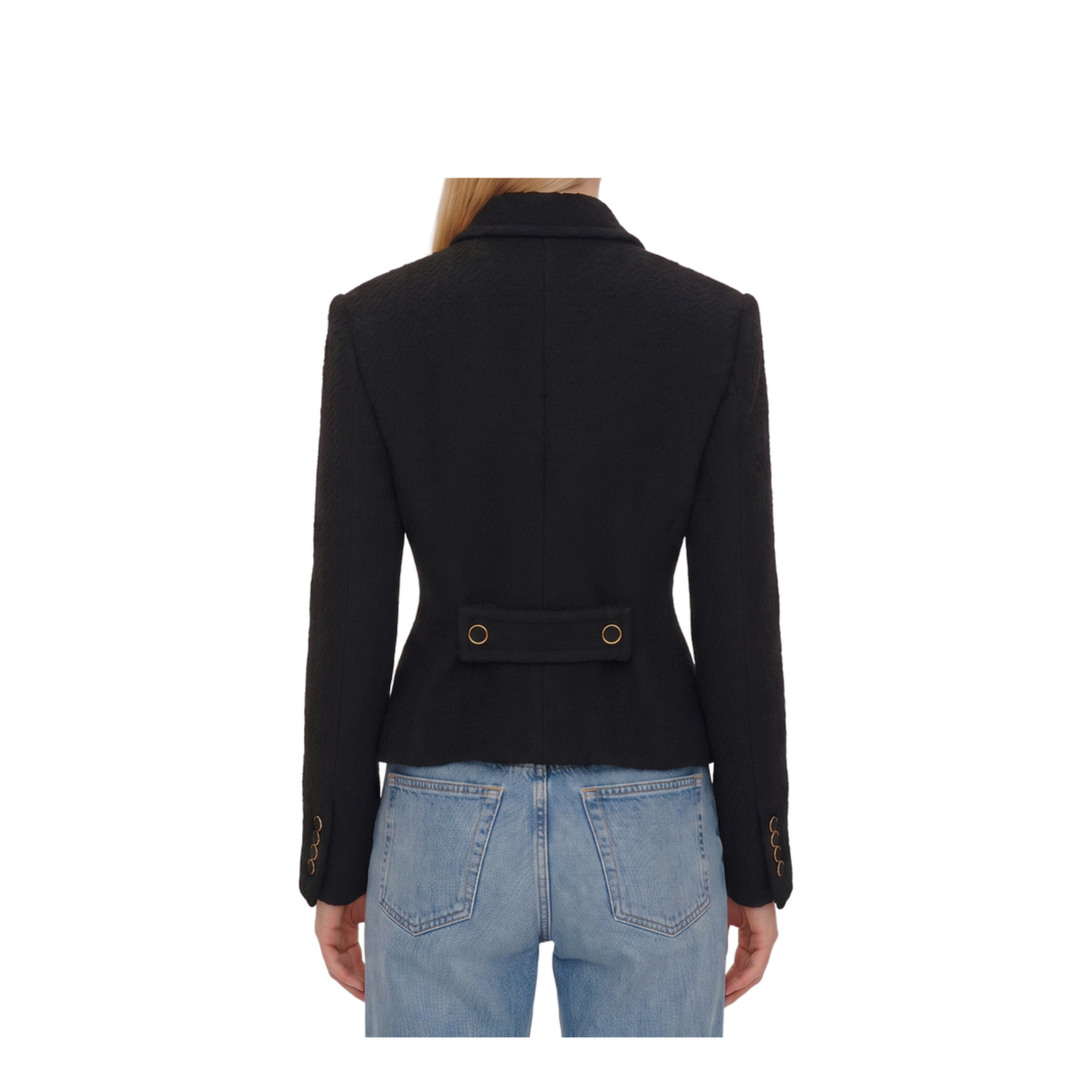 Fitted Tailored Jacket - Image 2