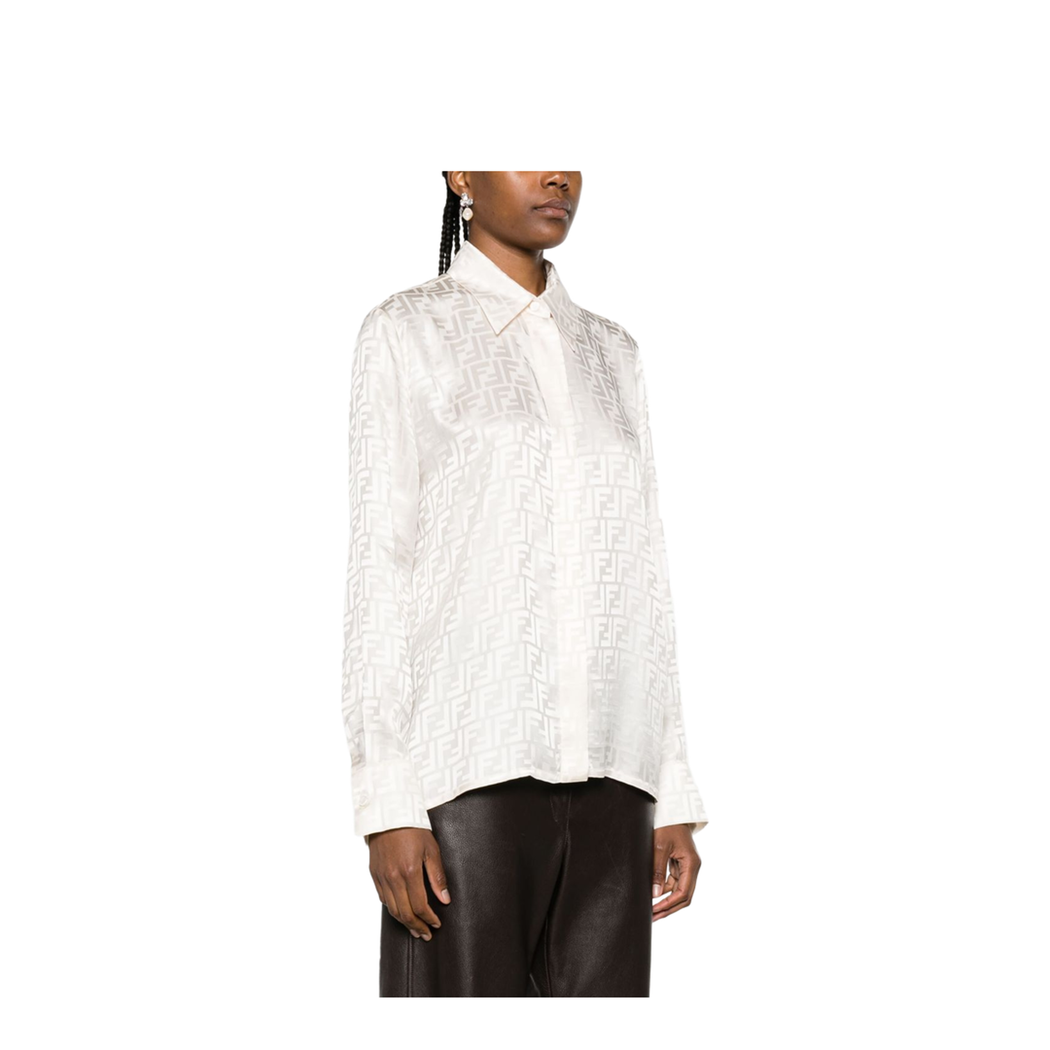 Shirt Silk White - Image 3