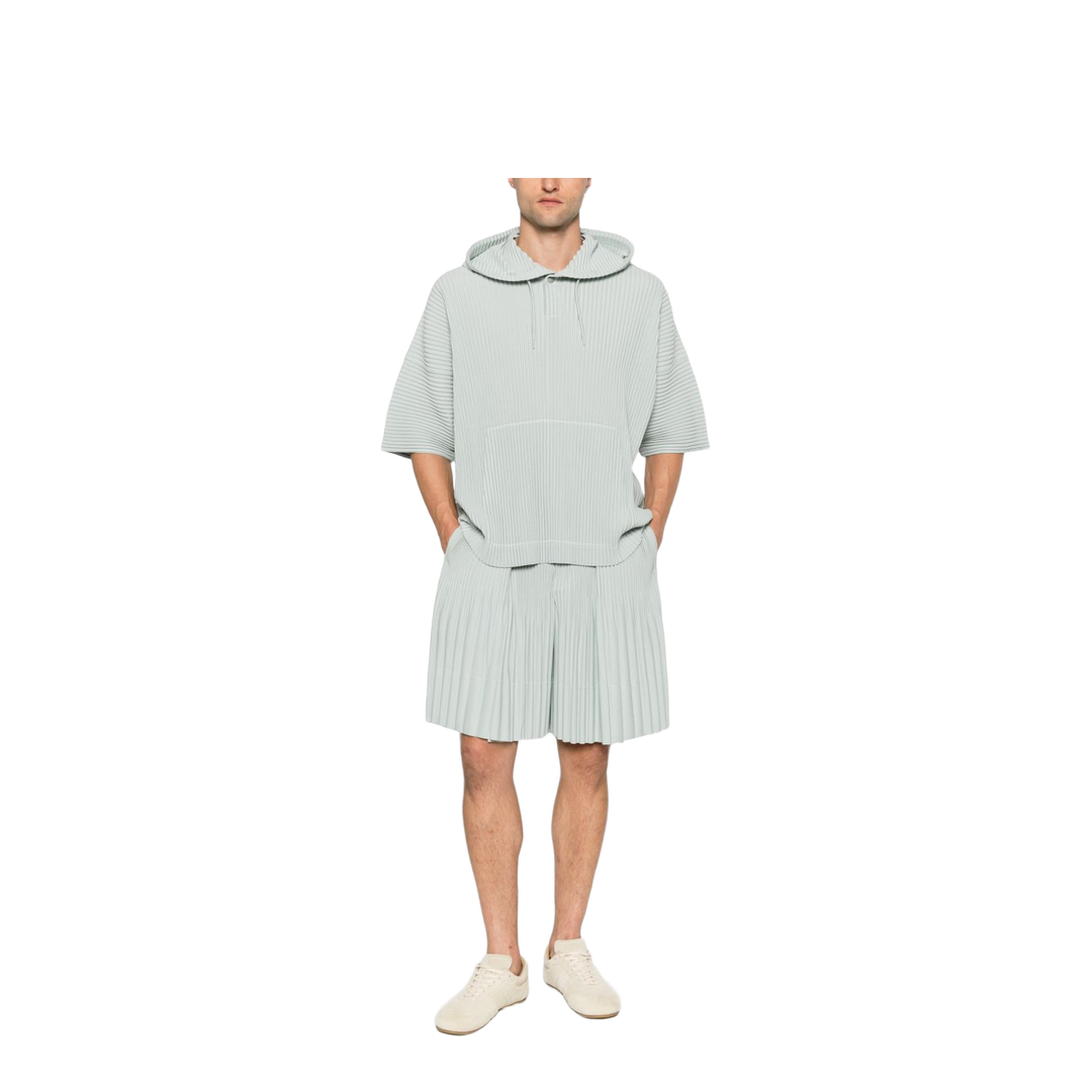 HOMME PLISSE' ISSEY MIYAKE T-shirts and Polos GREY - Image 2
