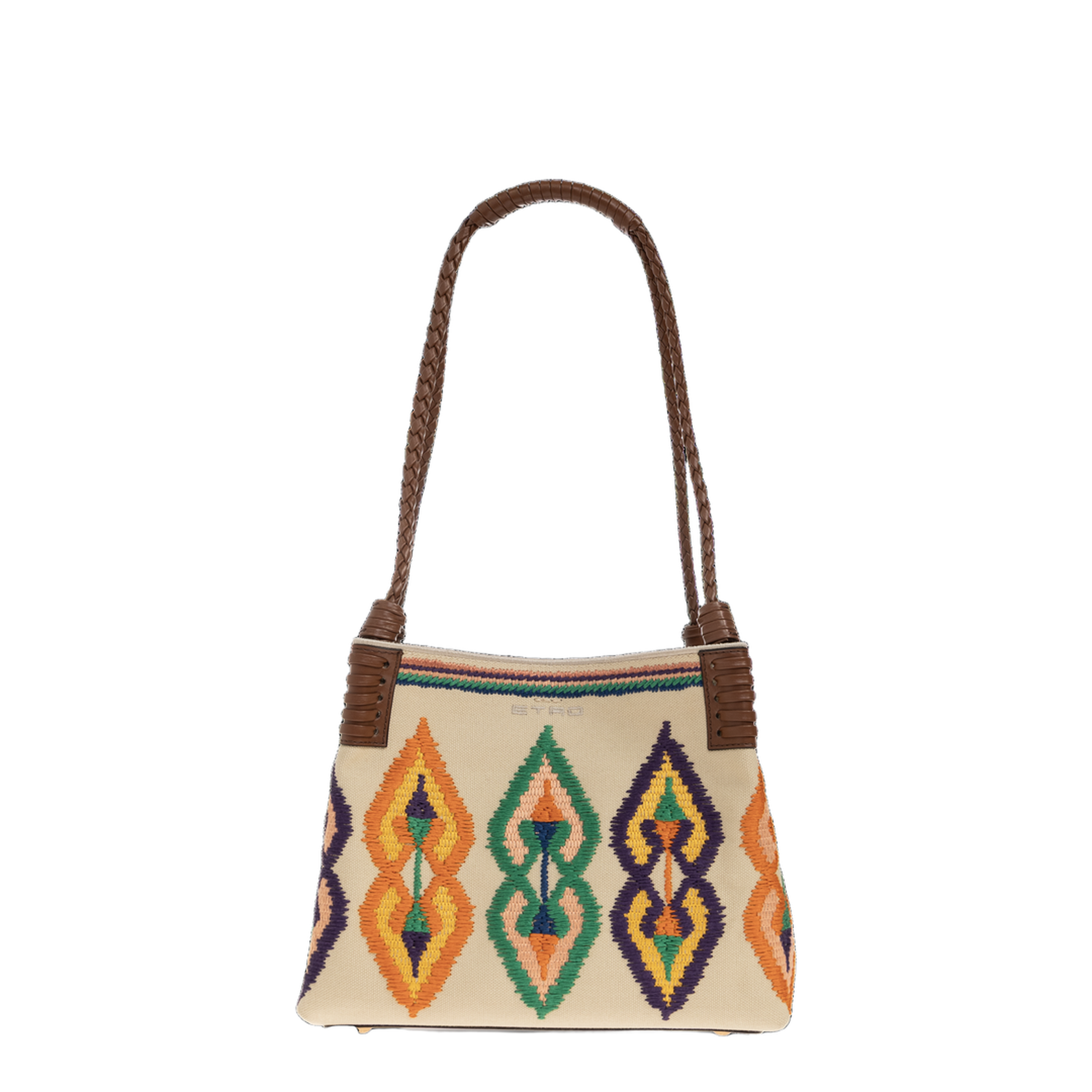 Libra Small Canvas Tote Bag - Cream - Image 1