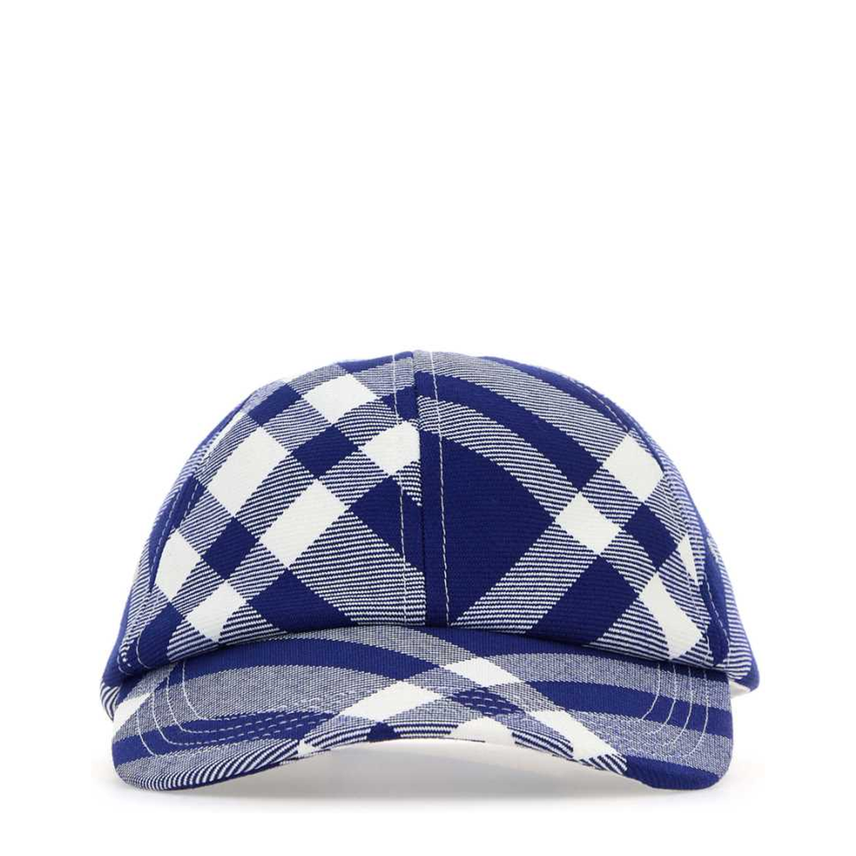 Baseball Cap with Tartan Pattern - Image 1