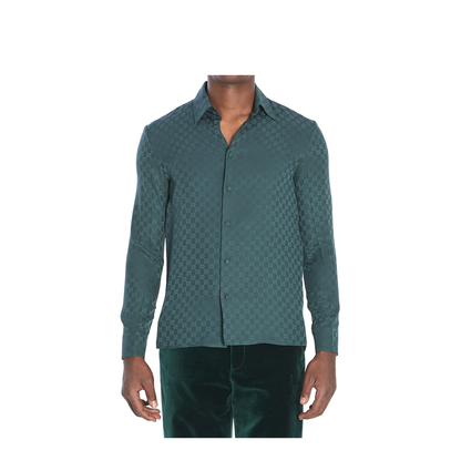 Silk Jacquard Shirt - Image 1