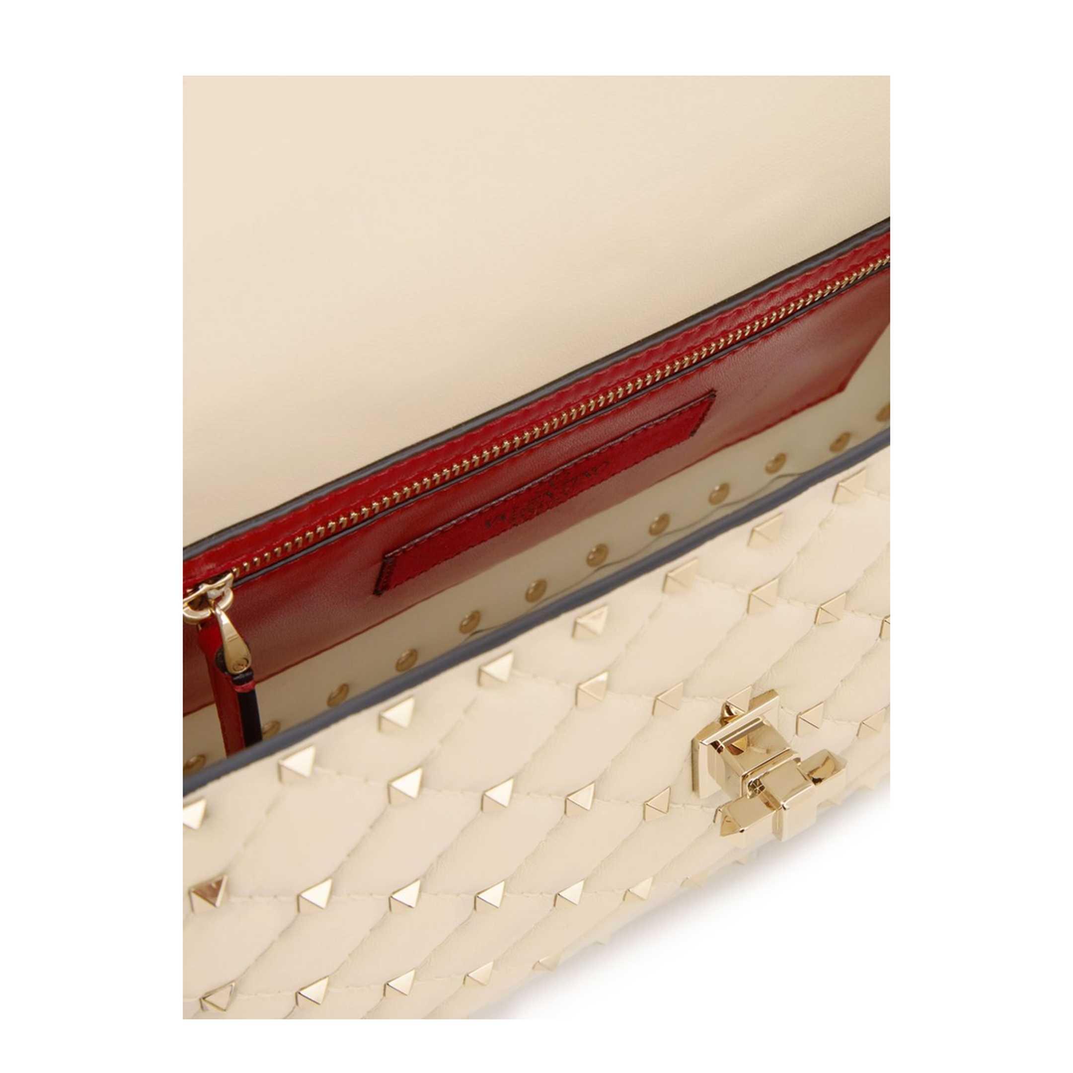 Medium Nappa Rockstud Spike Bag - Image 3