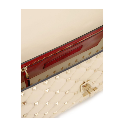 Medium Nappa Rockstud Spike Bag - Image 3