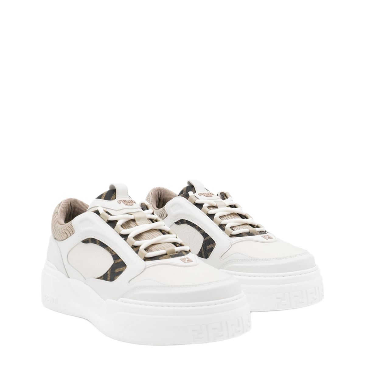 Force Sneakers Leather White - Image 3