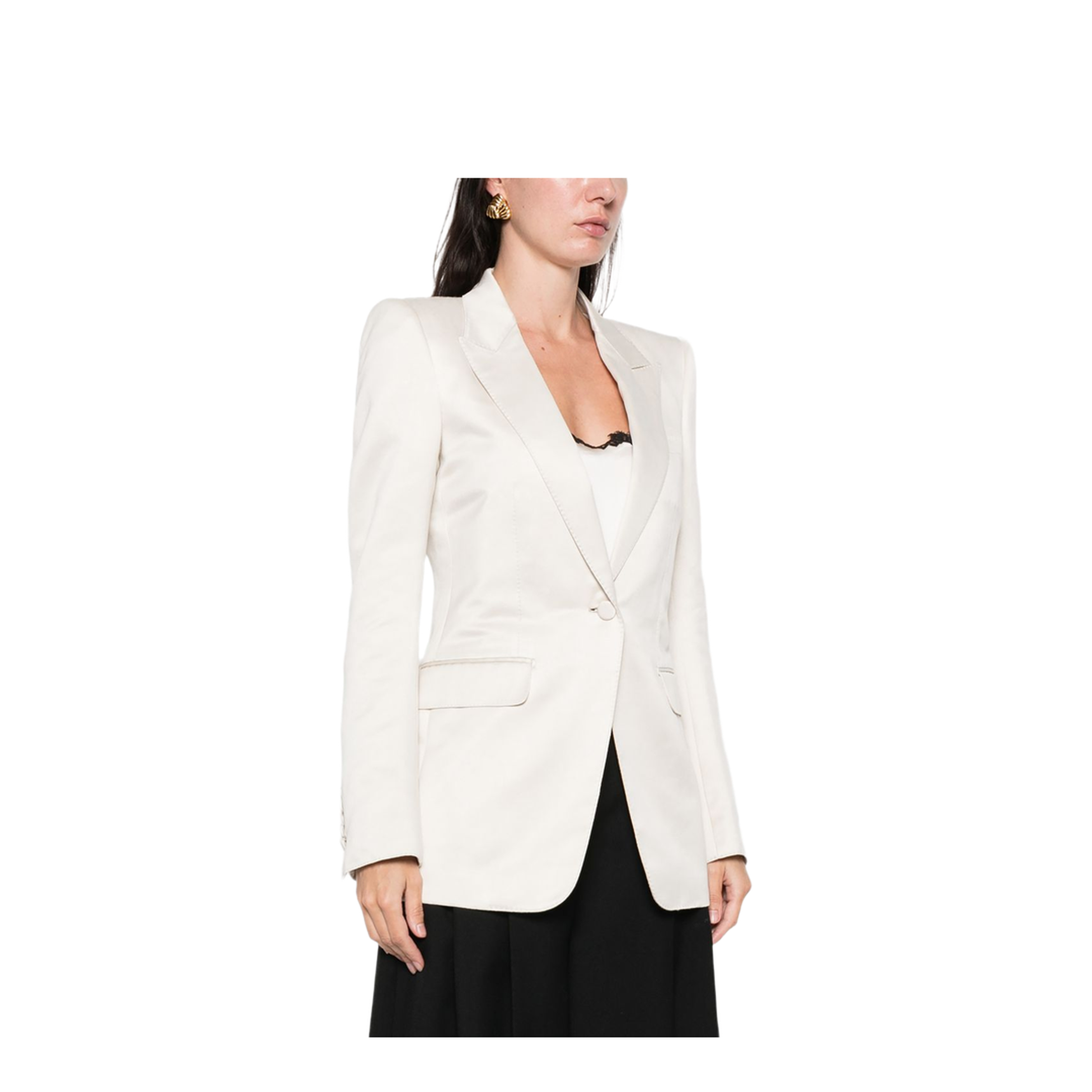 Single-breasted Blazer Jacket - Image 4