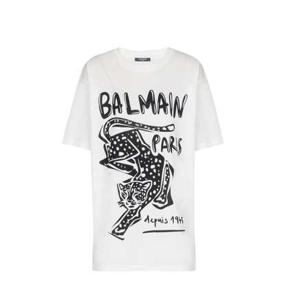 Short-Sleeved T-shirt Leopard Print - Image 1