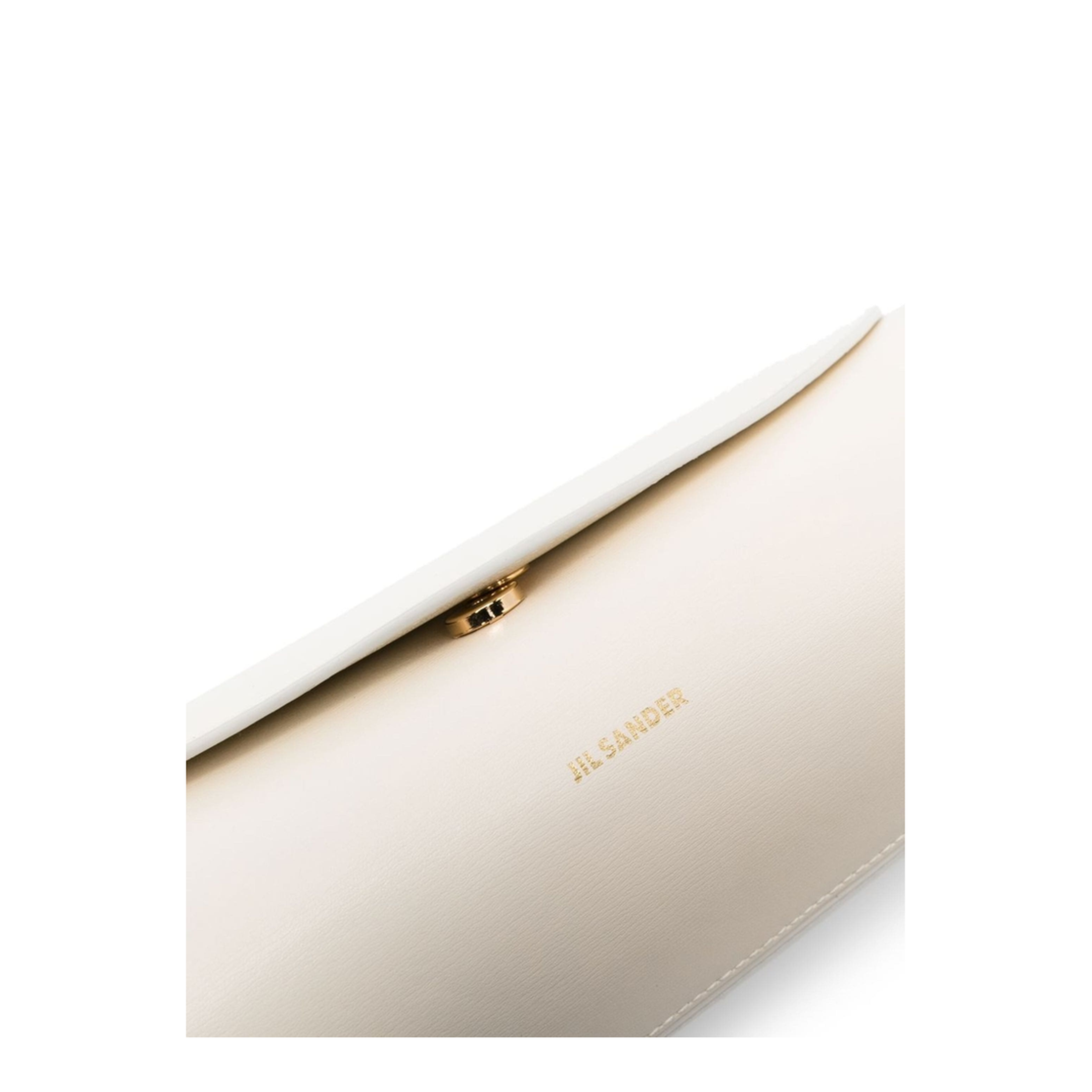 Ivory Leather Small Cannolo Shoulder Bag - Image 4