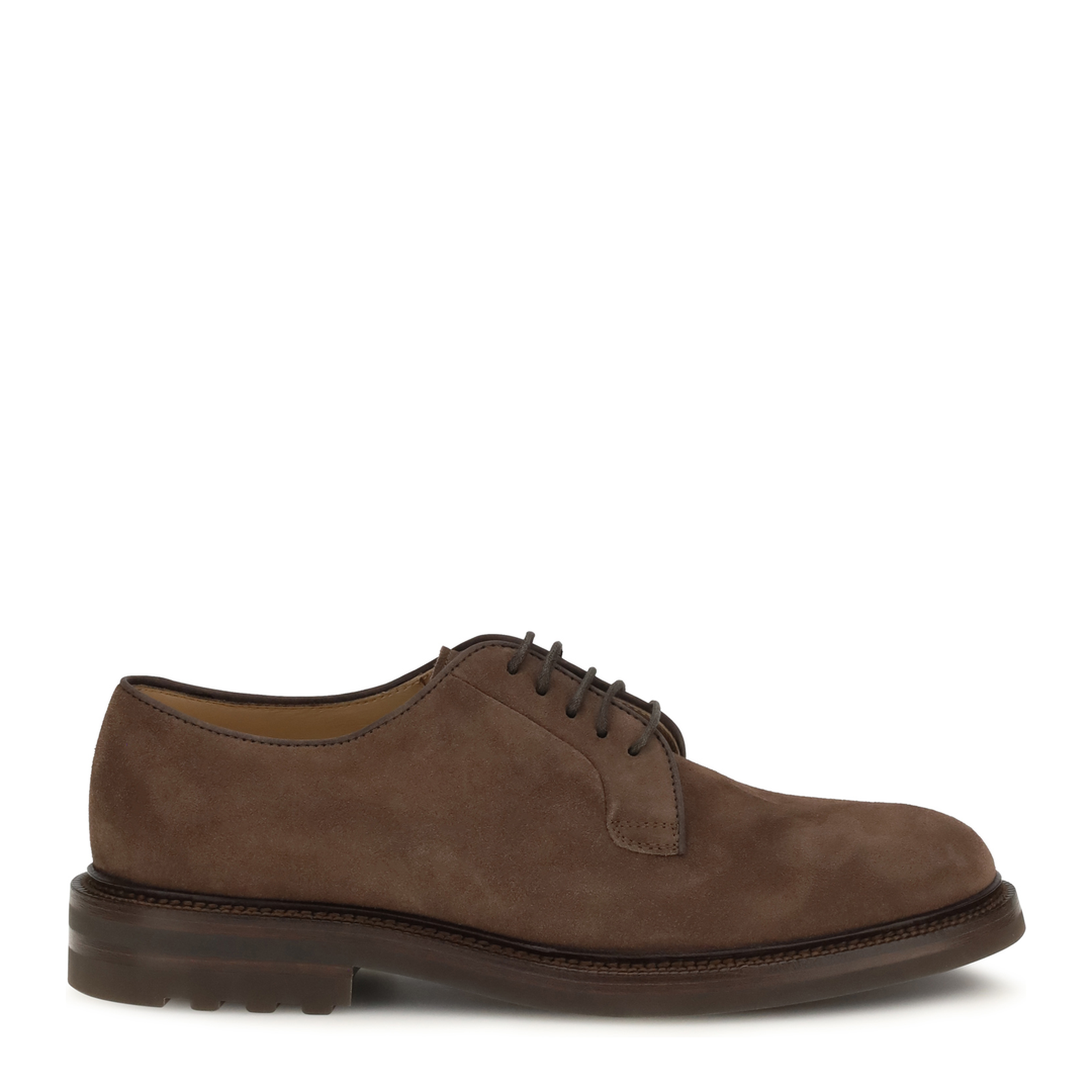 Suede Lace-Up Shoes - Image 1