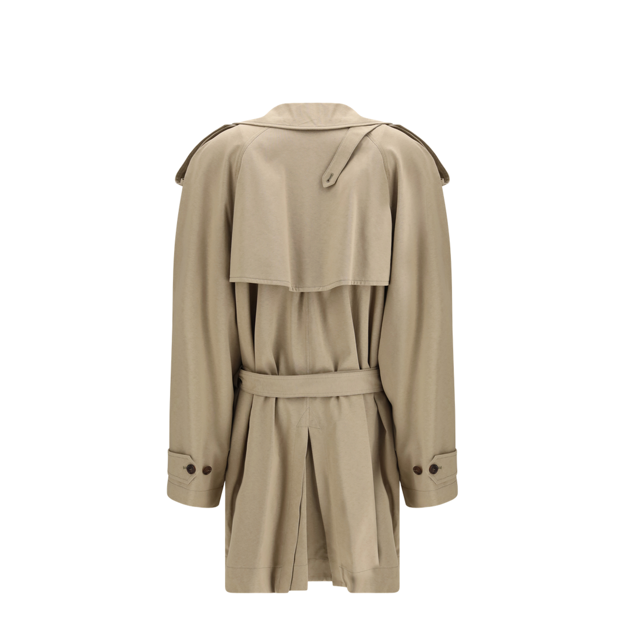 Belted Double-Breasted Trench Coat - Image 2