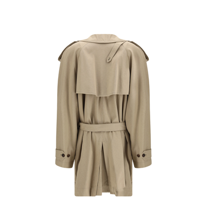 Belted Double-Breasted Trench Coat - Image 2