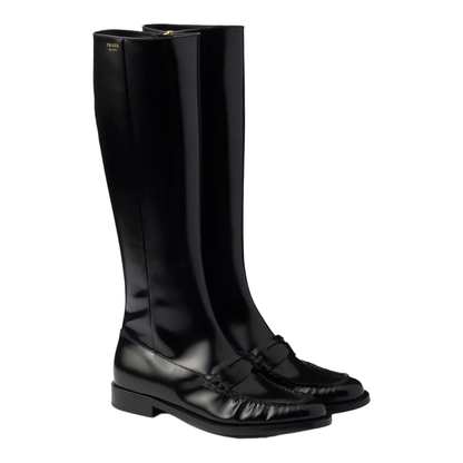 Leather Loafers Boots - Image 2