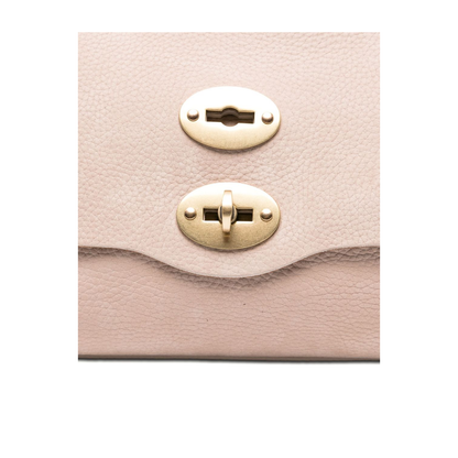 Silk & Nylon Postina Jones Baby Suede Leather Handbag - Image 4