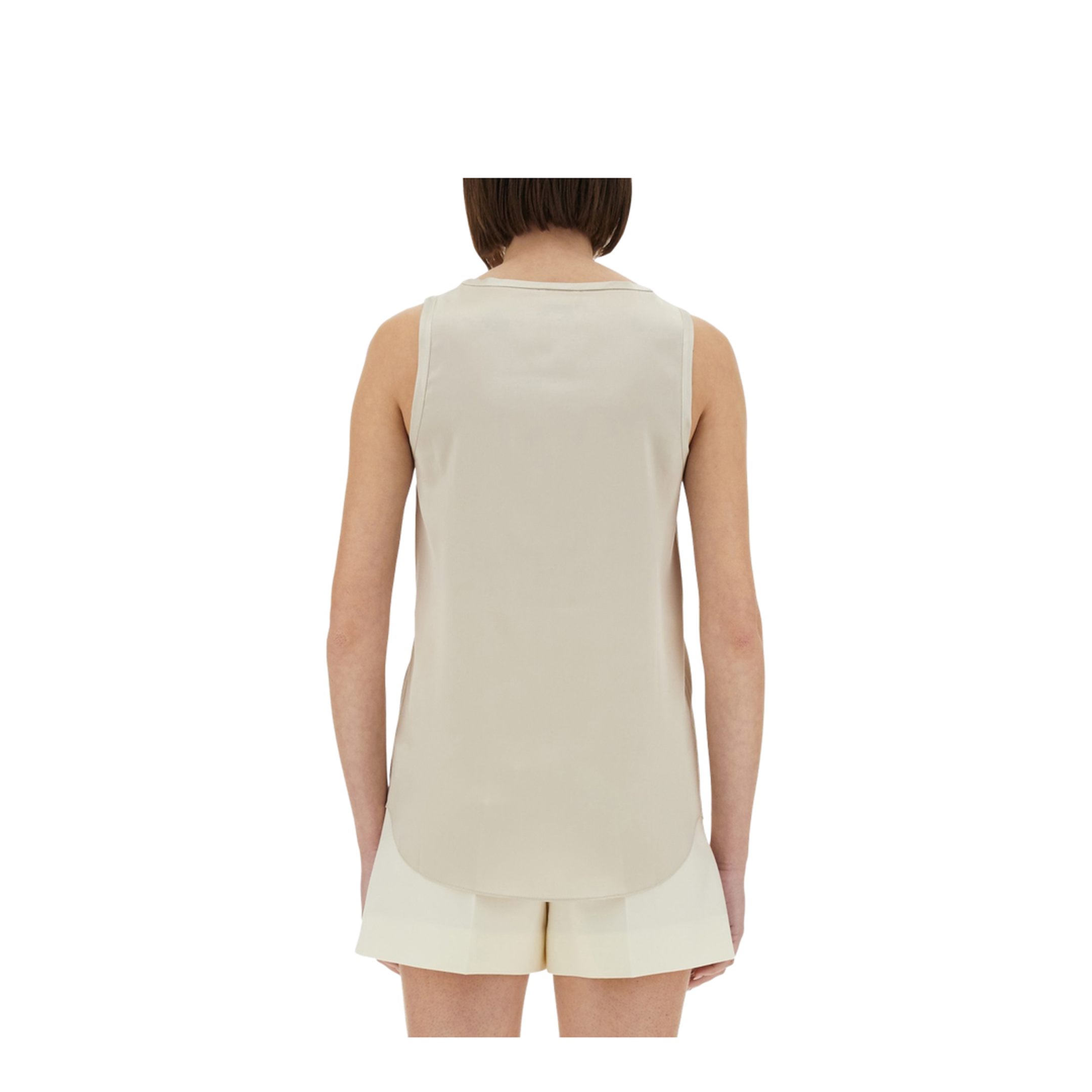 Stretch Silk Satin Top - Image 3