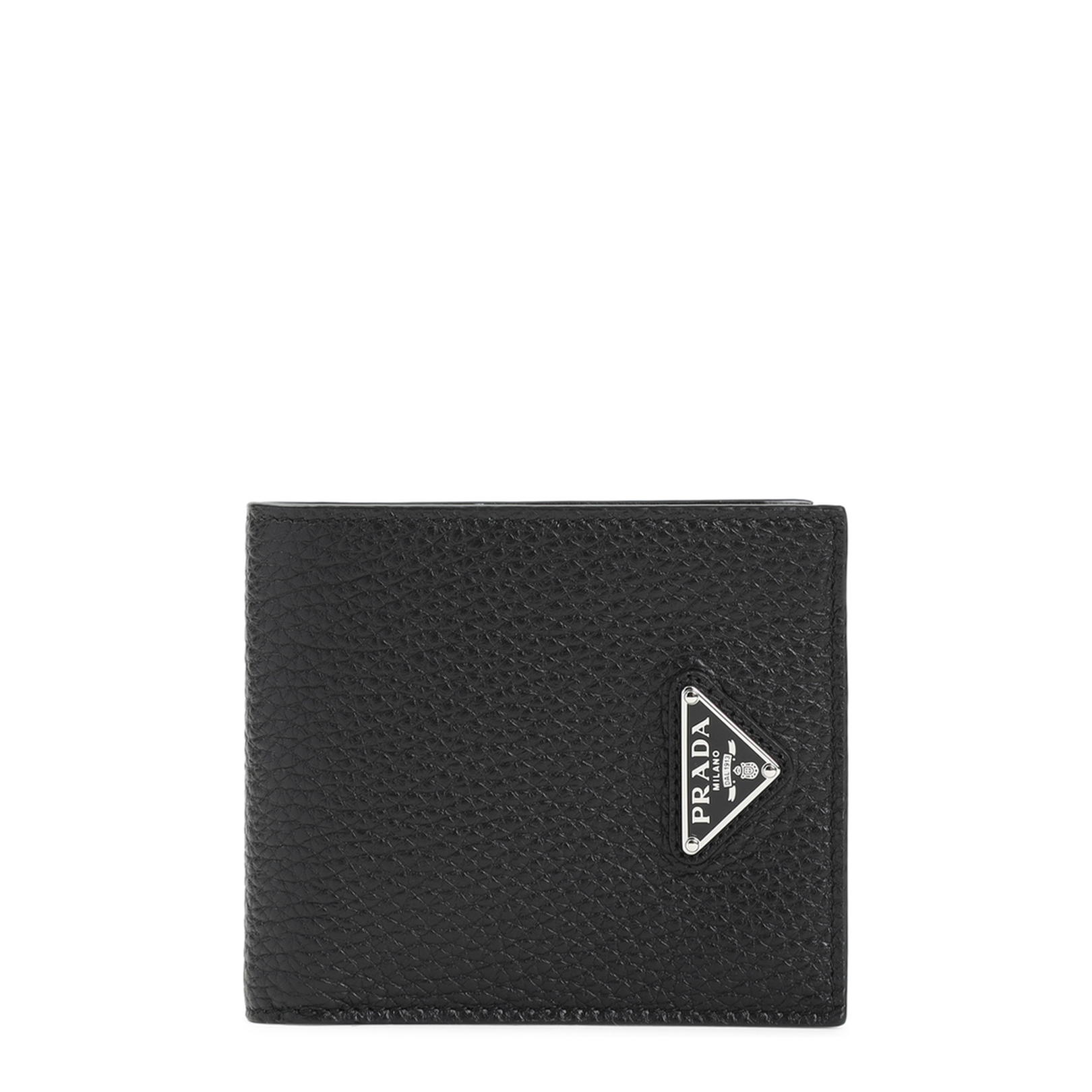 Grained Leather Billfold Wallet - Image 2