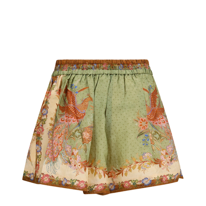 Indra Relaxed Silk Drawstring Shorts - Image 2