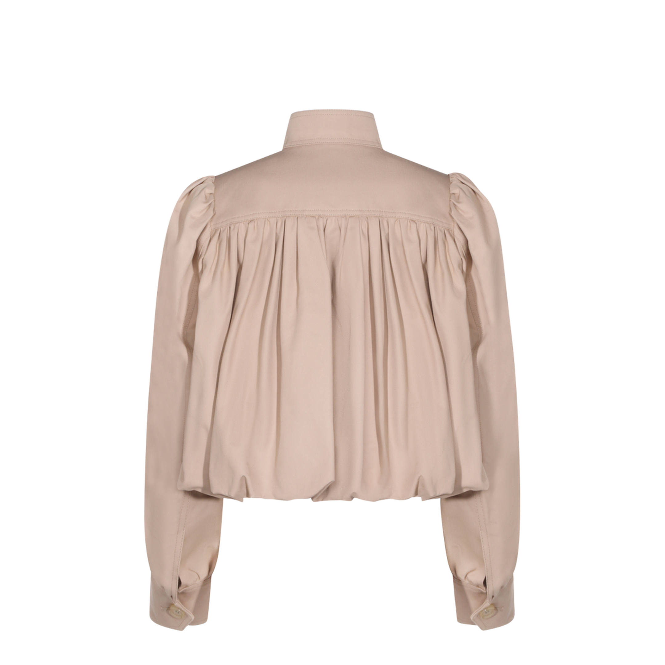 Curled Boule Cotton Jacket - Image 3
