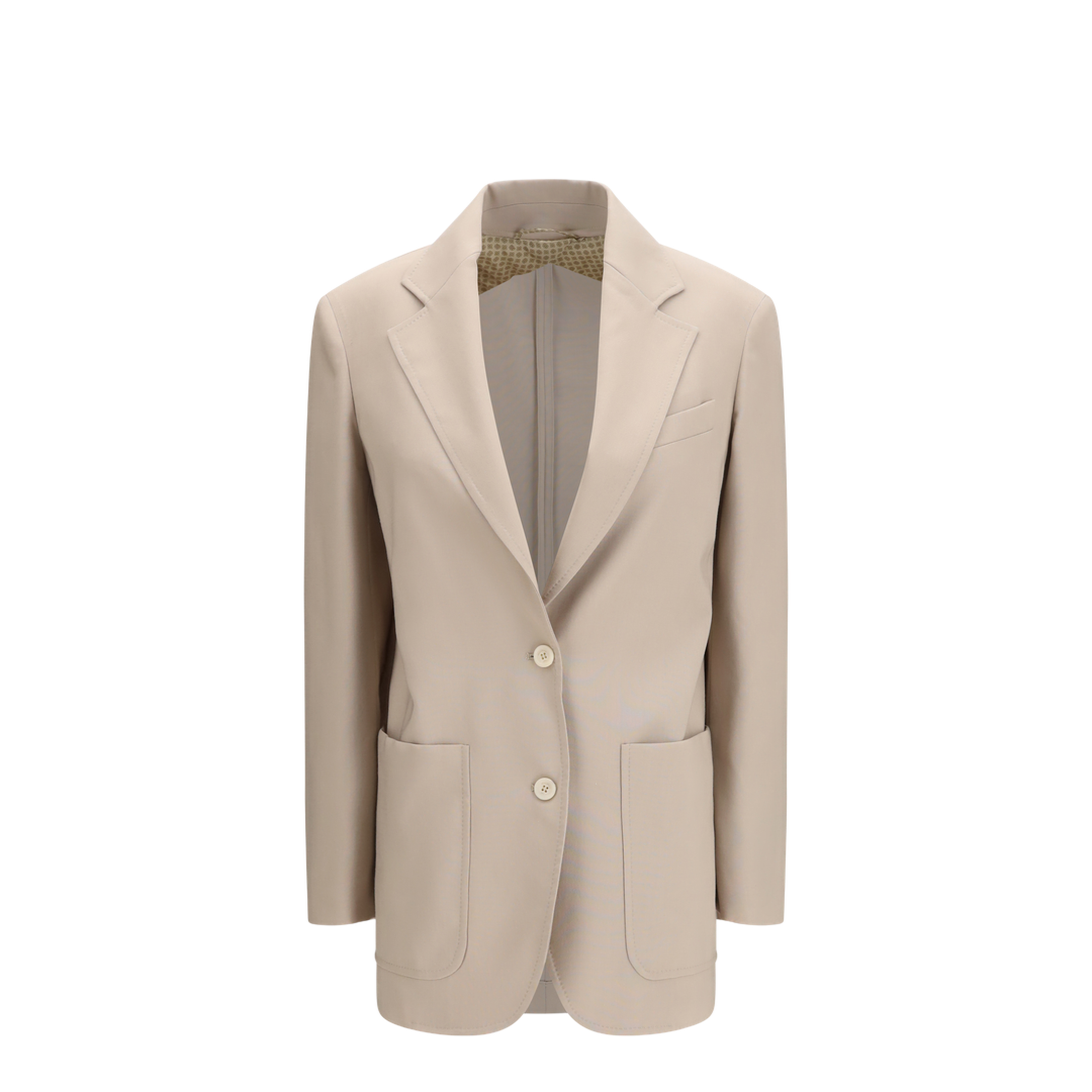 Single-breasted wool-blend Blazer - Image 1