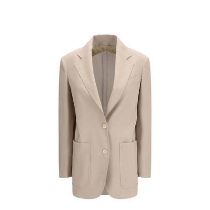 Single-breasted wool-blend Blazer - Image 1